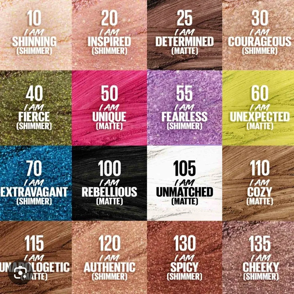 Maybelline | Color Tattoo 24H Eye Stix | Matte | 35 Iam Powerful 45 Iam Giving 7